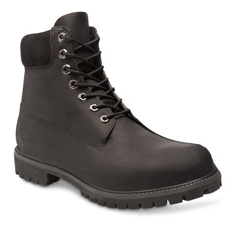 black on black timberland boots|black timberland boots men's sale.